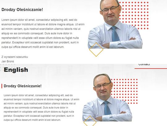 Władze Oleśnicy kupiły właśnie nową stronę internetową