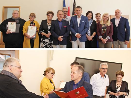 Władze powiatu przekazały sprzęt dla dzieci