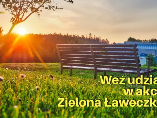 Władze Sycowa zapraszają na Zieloną Ławeczkę