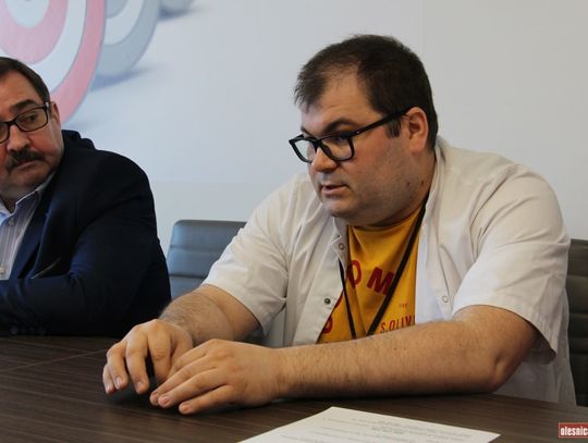 Władze szpitala w Oleśnicy apelują o czujność i zapobiegliwość