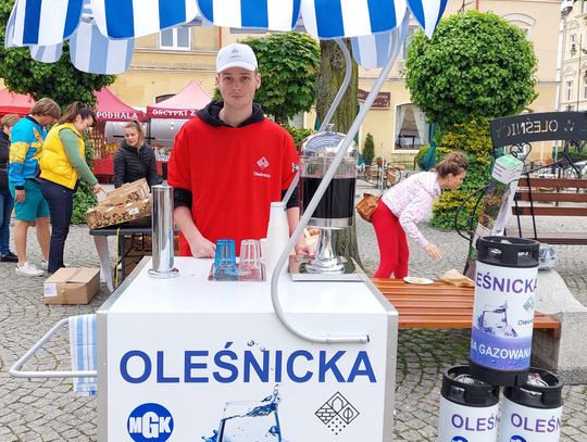 Woda gazowana z Oleśnicy