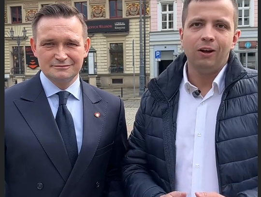 Wojciech Paszkowski i Michał Jaros zachęcają do glosowania