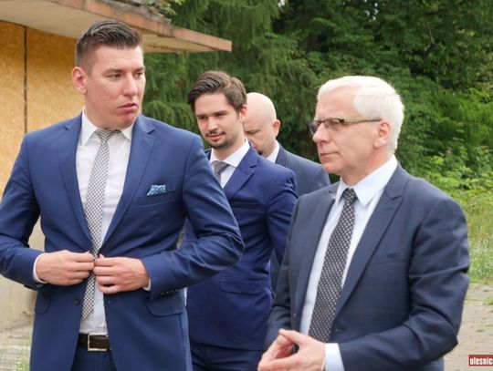 Wojewoda dolnośląski rozmawiał w Sycowie z burmistrzem o dotacjach i inwestycjach