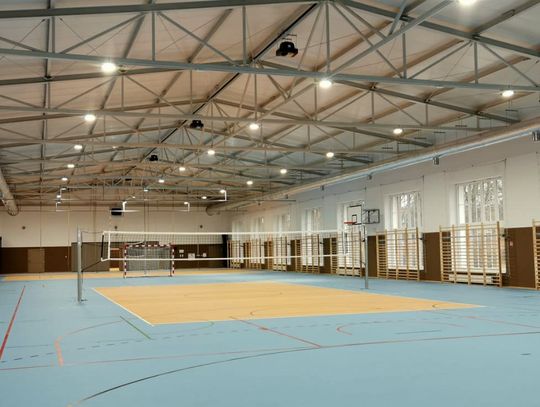 Wojskowa hala sportowa oddana po remoncie