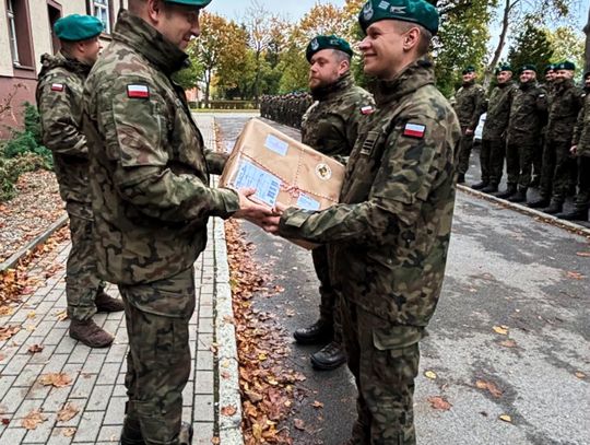 Wojskowa rodzina się powiększyła! Żołnierze otrzymali wyjątkowe prezenty
