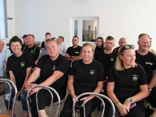 Wójt gminy Oleśnica z dobrą nowiną dla strażaków ochotników