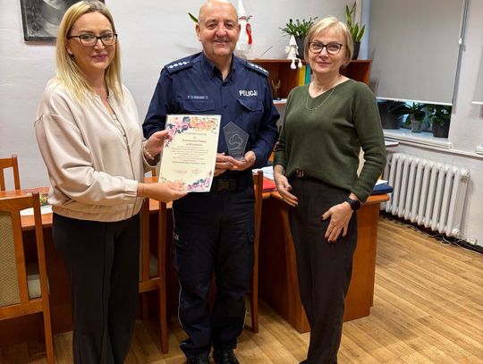 Wyjątkowe wyróżnienie dla policjantów z Bierutowa