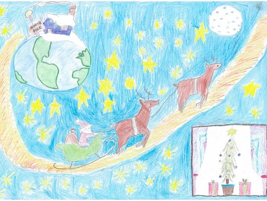 Znamy wyniki konkursu "Śladami sań Świętego Mikołaja"