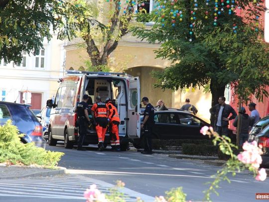 Wypadek na budowie w Oleśnicy