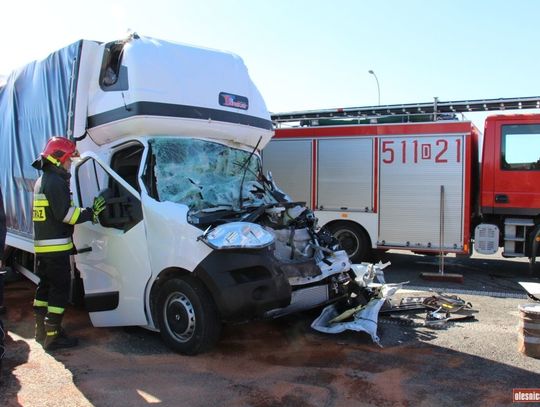 Wypadek na S8 - tworza się potężne korki
