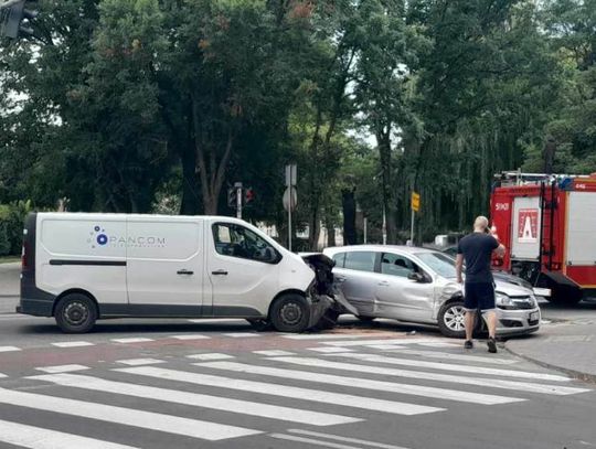 Wypadek na Wojska Polskiego w Oleśnicy