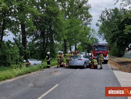 Wypadek w Dobroszycach