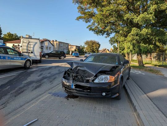 Wypadek z udziałem trzech aut w Oleśnicy
