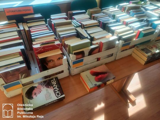 Wystartowała Charytatywna Giełda Książki w oleśnickiej bibliotece