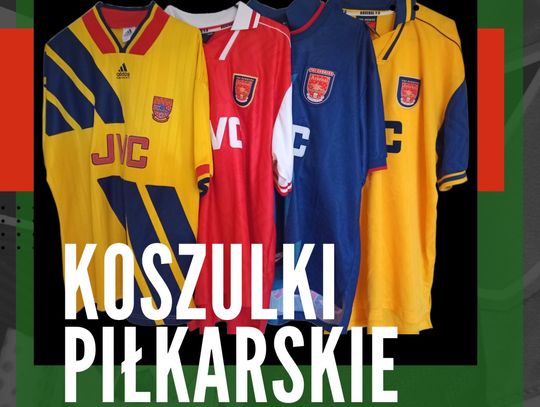 Wystawa koszulek piłkarskich z kolekcji Łukasza Bieniasza