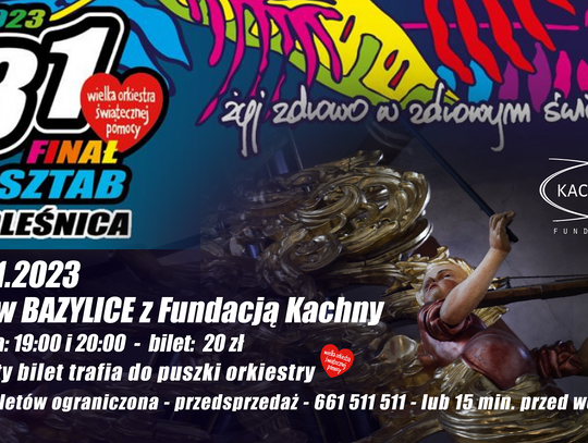 Z Kachną nocą w bazylice