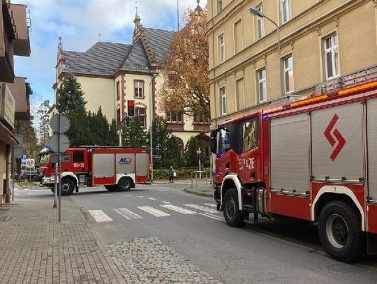 Zadymienie w kamienicy na Wałach Jagiellońskich