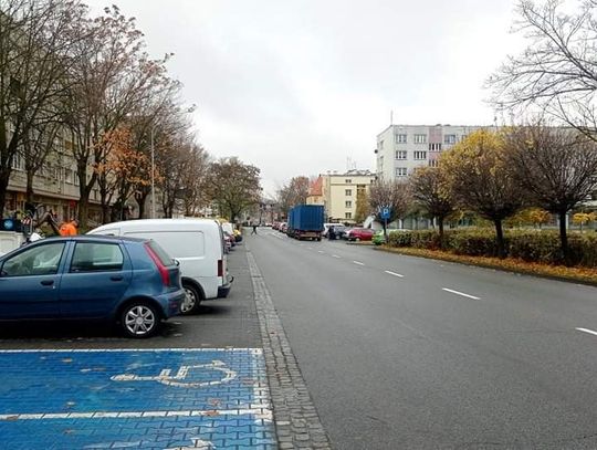 Zakaz parkowania na Skłodowskiej w Oleśnicy