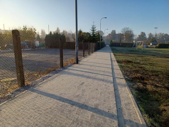 Zakończono roboty budowlane na łączniku ulic Otwartej - Moniuszki w Oleśnicy