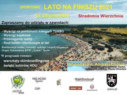 Zalew Stradomia zaprasza na wodniacką imprezę