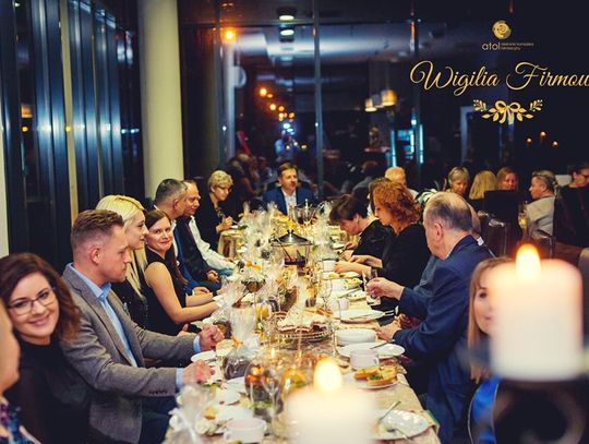 Załoga Atola Oleśnica spotkała się na firmowej wigilii 