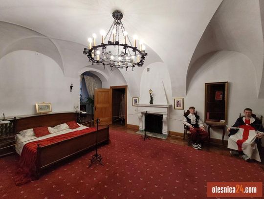 Zwiedzaliśmy zamek w Oleśnicy z alchemikiem Pepełką