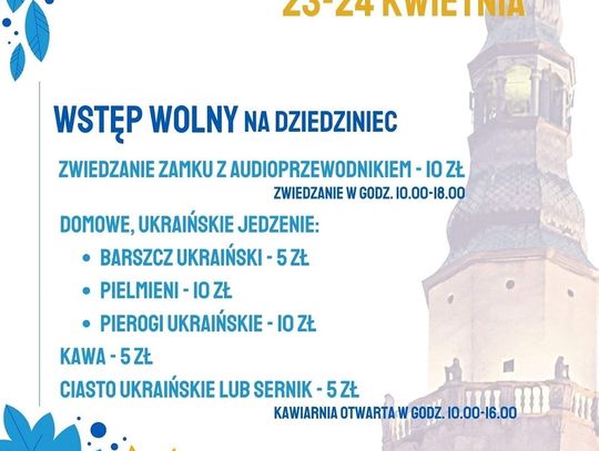 Zamek w Oleśnicy i ukraińska kuchnia zapraszają
