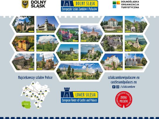 Zamek w Oleśnicy na szlaku