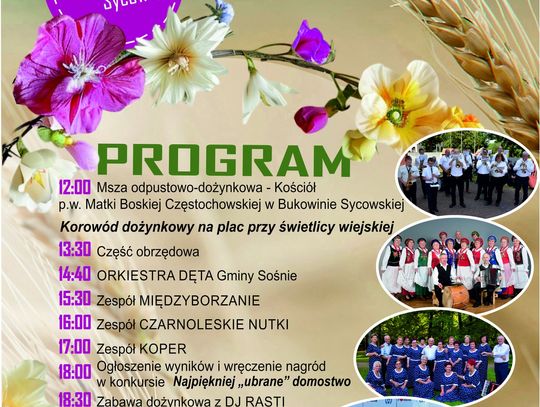 Syców zaprasza na dożynki