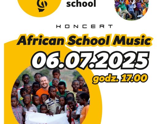 Zaproszenie na koncert African Music School
