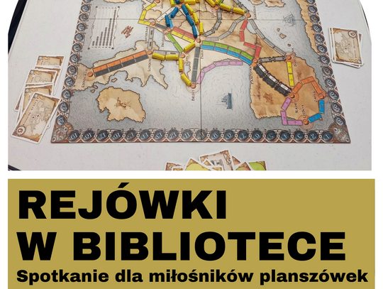 Zapraszamy na kwietniowe "Rejówki w bibliotece"