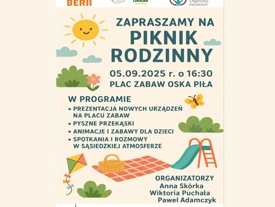 Jedź na piknik. Zabierz rodzinkę