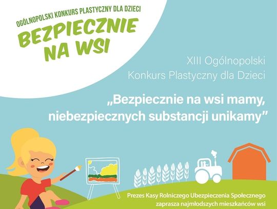Zaproszenie do udziału w konkursie plastycznym KRUS