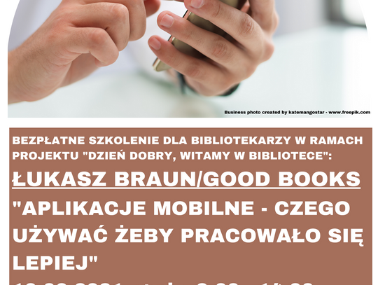 Zaproszenie na kolejne bezpłatne szkolenie online dla bibliotekarzy