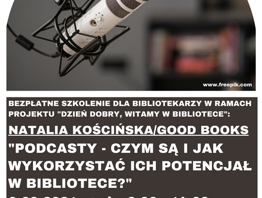 Zaproszenie na kolejne bezpłatne szkolenie online dla bibliotekarzy