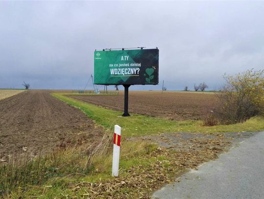 Zaskakujący witacz na wjeździe do Oleśnicy