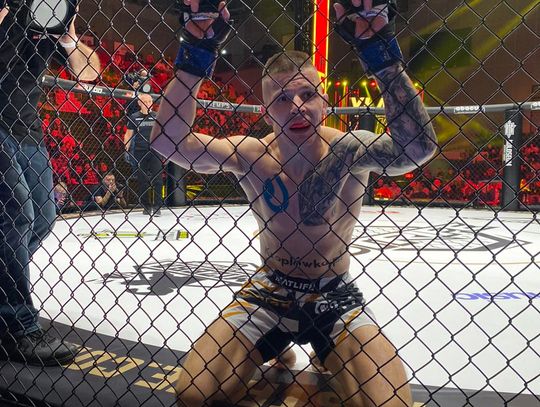 Zawodnik z Oleśnicy wygrywa w MMA 