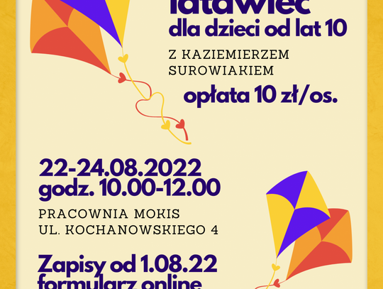 Zbuduj latawca na warsztatach w Oleśnicy