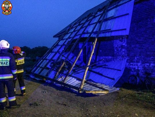 Zerwało dach w Sokołowicach
