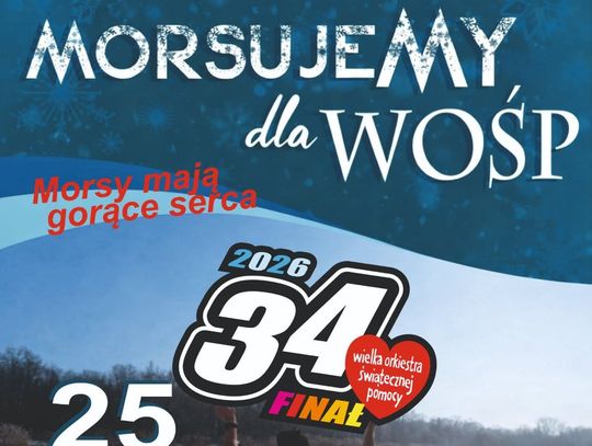 Zimowa kąpiel dla serca i WOŚP! Stradomski zalew czeka na morsów