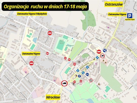 Zmiana organizacji ruchu podczas Dni Sycowa 2025