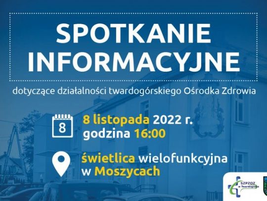 Zmiana terminu spotkania w sprawie SZPZOZ w Twardogórze