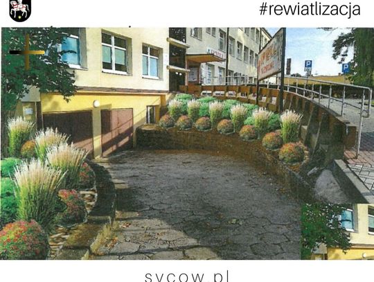 Zmiana wokół przychodni w Sycowie