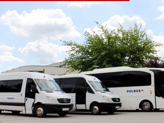 Zmiany w harmonogramie kursowania autobusów w długi weekend. Komunikat firmy Polbus