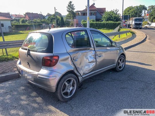 Znowu kolizja na Dobroszyckiej w Oleśnicy