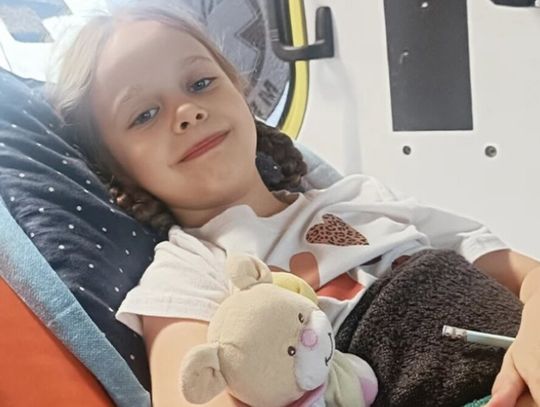 Zosia w starciu z nowotworem mózgu