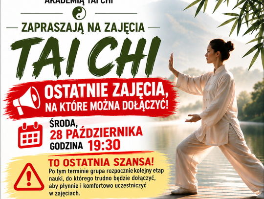 Zostały ostatnie godziny, by dołączyć do hitowych zajęć w Twardogórze!