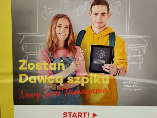 ZSZ Oleśnica zaprasza na "Tydzień Krwiodawcy"