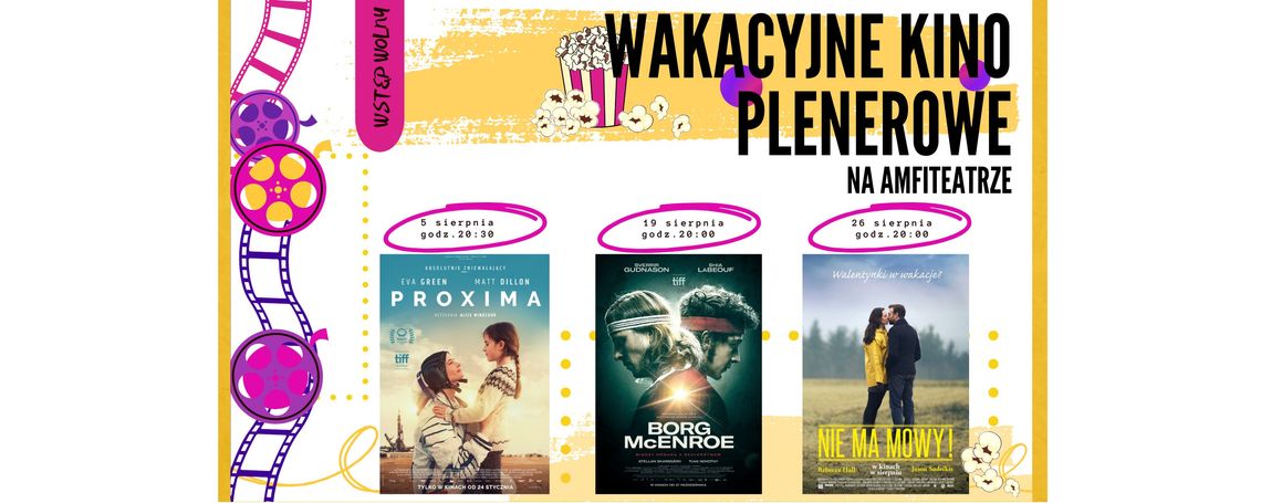 Kino plenerowe zaprasza