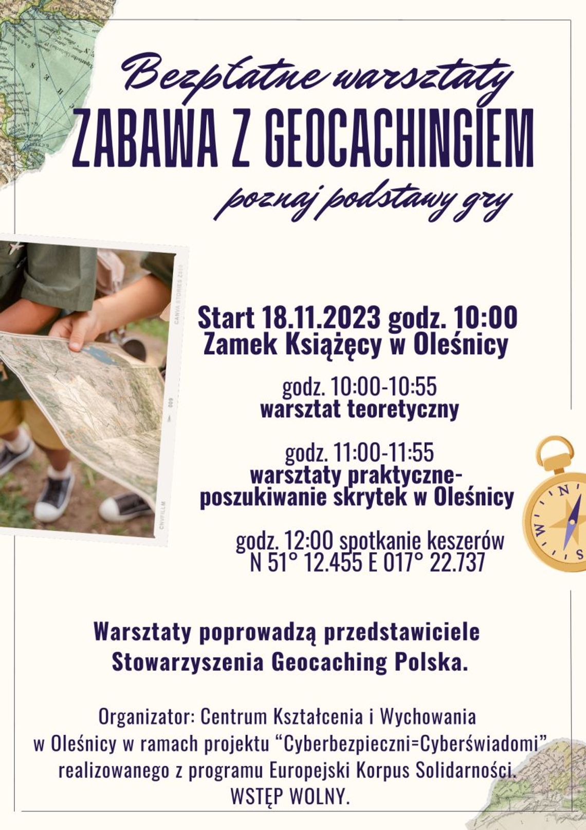 Warsztaty z podstaw geocachingu